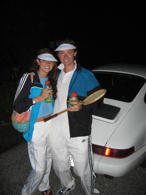 Summer 002 It was a costume party, but ally and i didn't have time to change after the match that we won